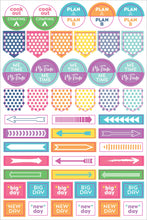 Lataa kuva Galleria-katseluun, Weekly Planner Stickers
