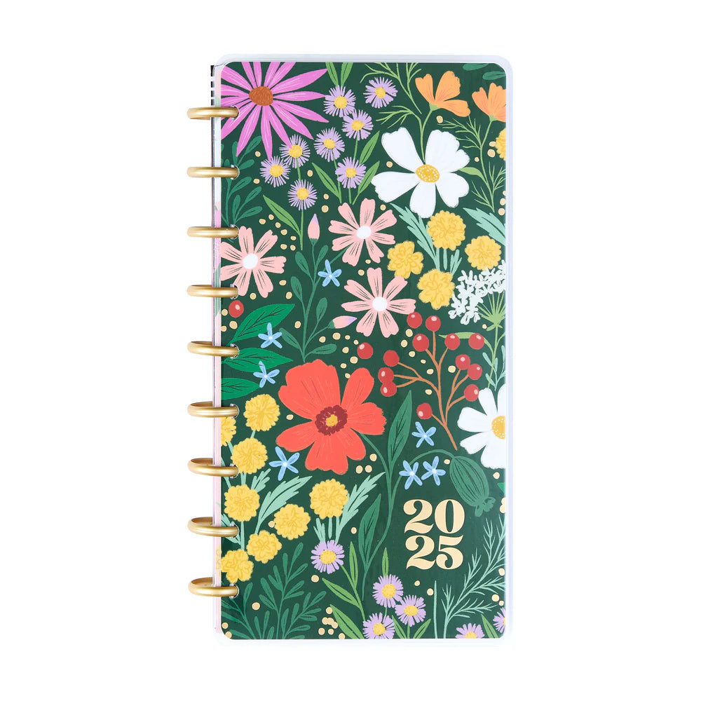 The Happy Planner Skinny Classic - Blooming Bouquet - 2025 12 kk Kalenteri