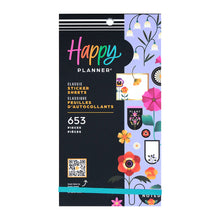 Lataa kuva Galleria-katseluun, Happy Planner Tarrakirja - Classic Value Pack Stickers - Radiant Garden
