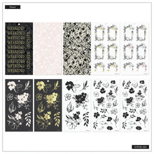 Lataa kuva Galleria-katseluun, Happy Planner Tarrakirja - Classic Value Pack Stickers - Sketchy Florals
