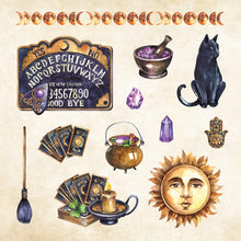 Lataa kuva Galleria-katseluun, Mystical Ephemera Sticker Book - Tarrakirja
